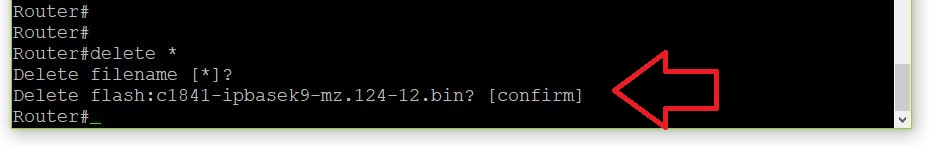 delete command